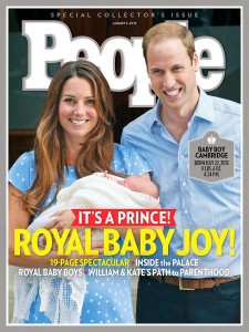 People Weekly Royal baby Cover