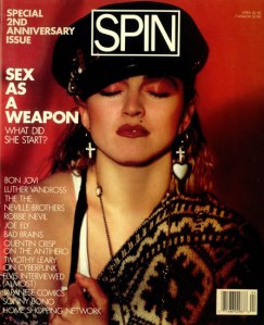 Spin Magazine's Second Anniversary Issue - Also Featuring Madonna